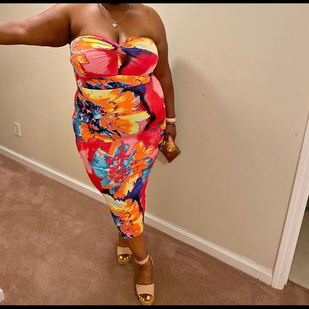 Allure Neon Maxi Dress